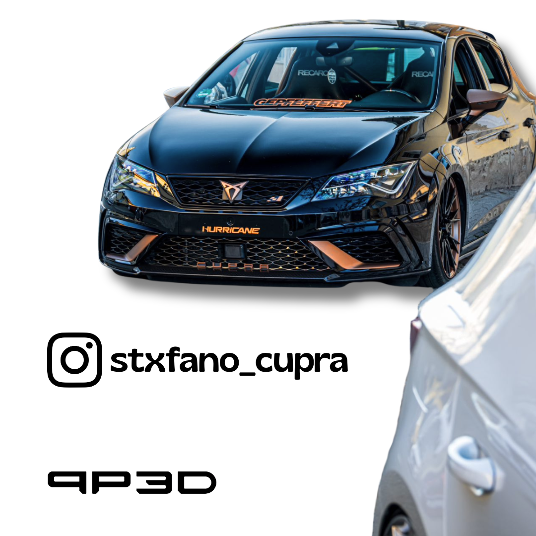 Original Cupra Schriftzug für CUPRA 5F in KUPFER