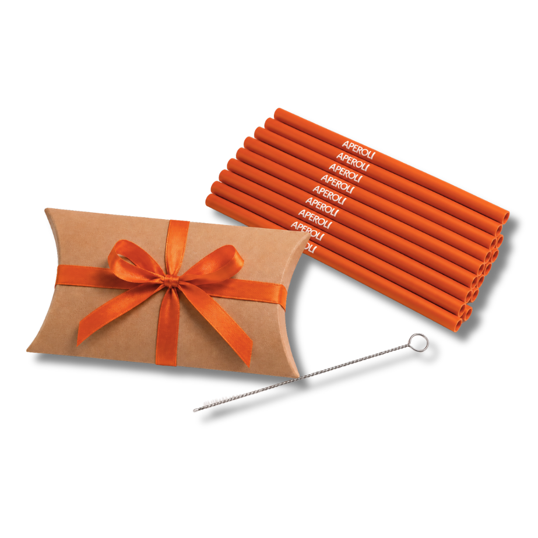 Aperol Trinkhalme "APEROLI"