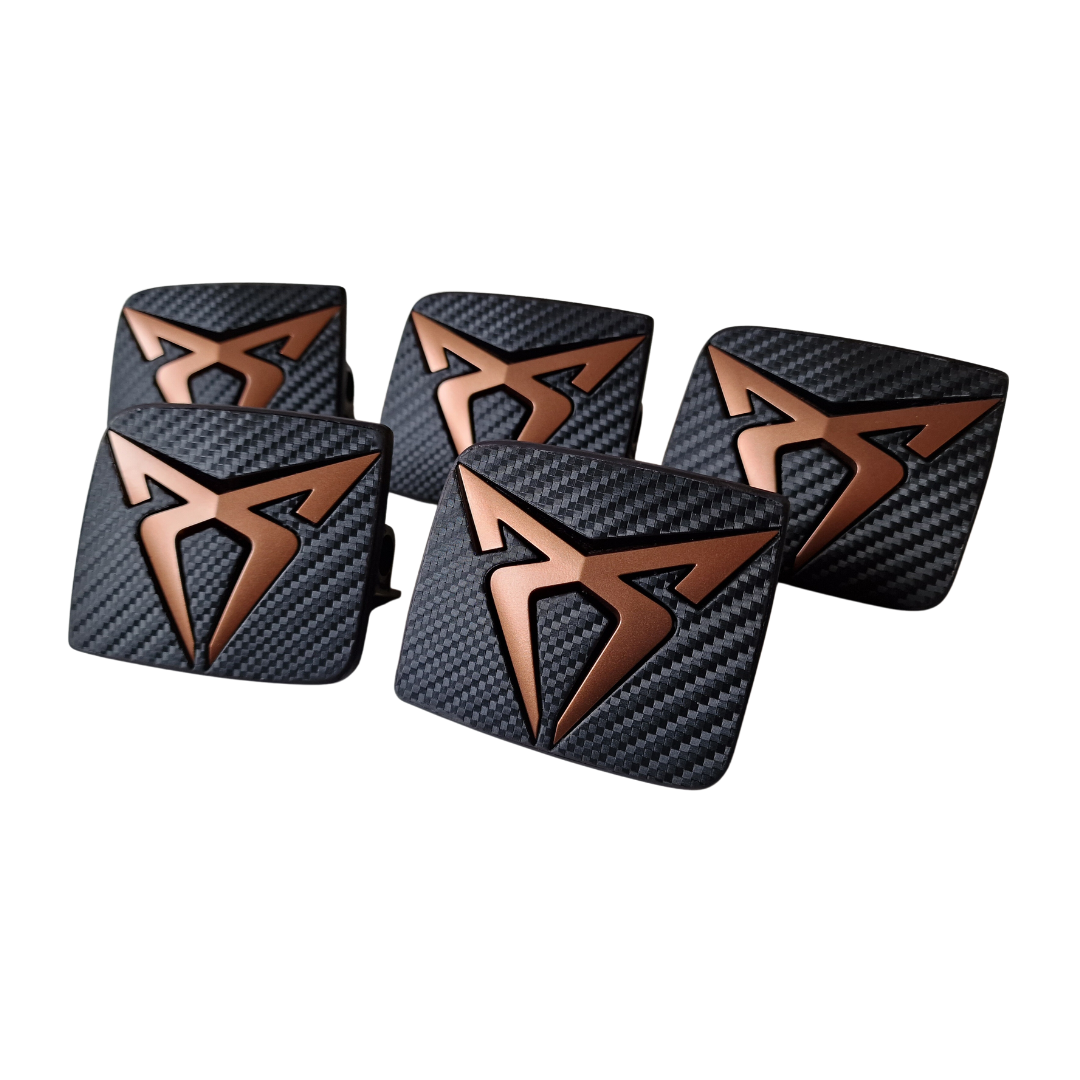 Heckklappen Öffner Mechanismus PP3D mit Cupra Emblem veredelt (Original Seat/Cupra Teil)