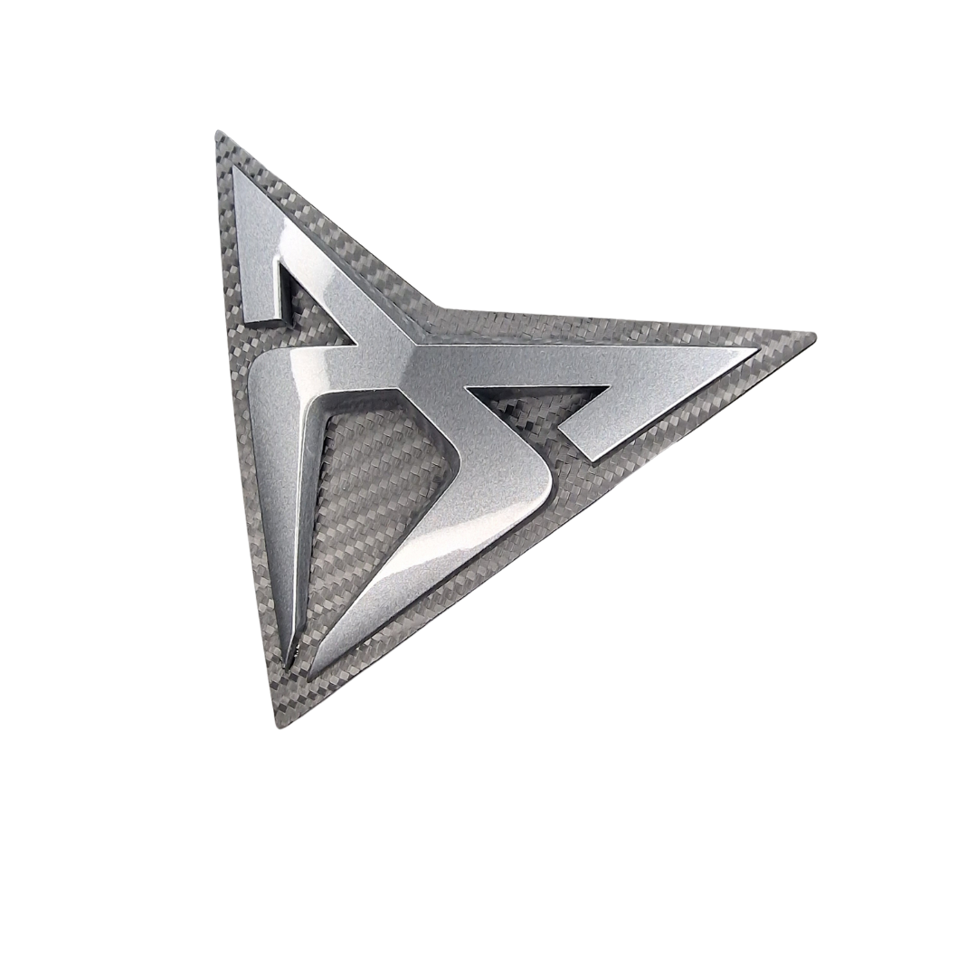 Cupra Emblem Original veredelt für den 5F mit Adapter