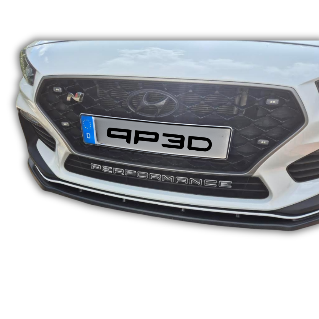 Performance Schriftzug 2 Farbig Hyundai i30N