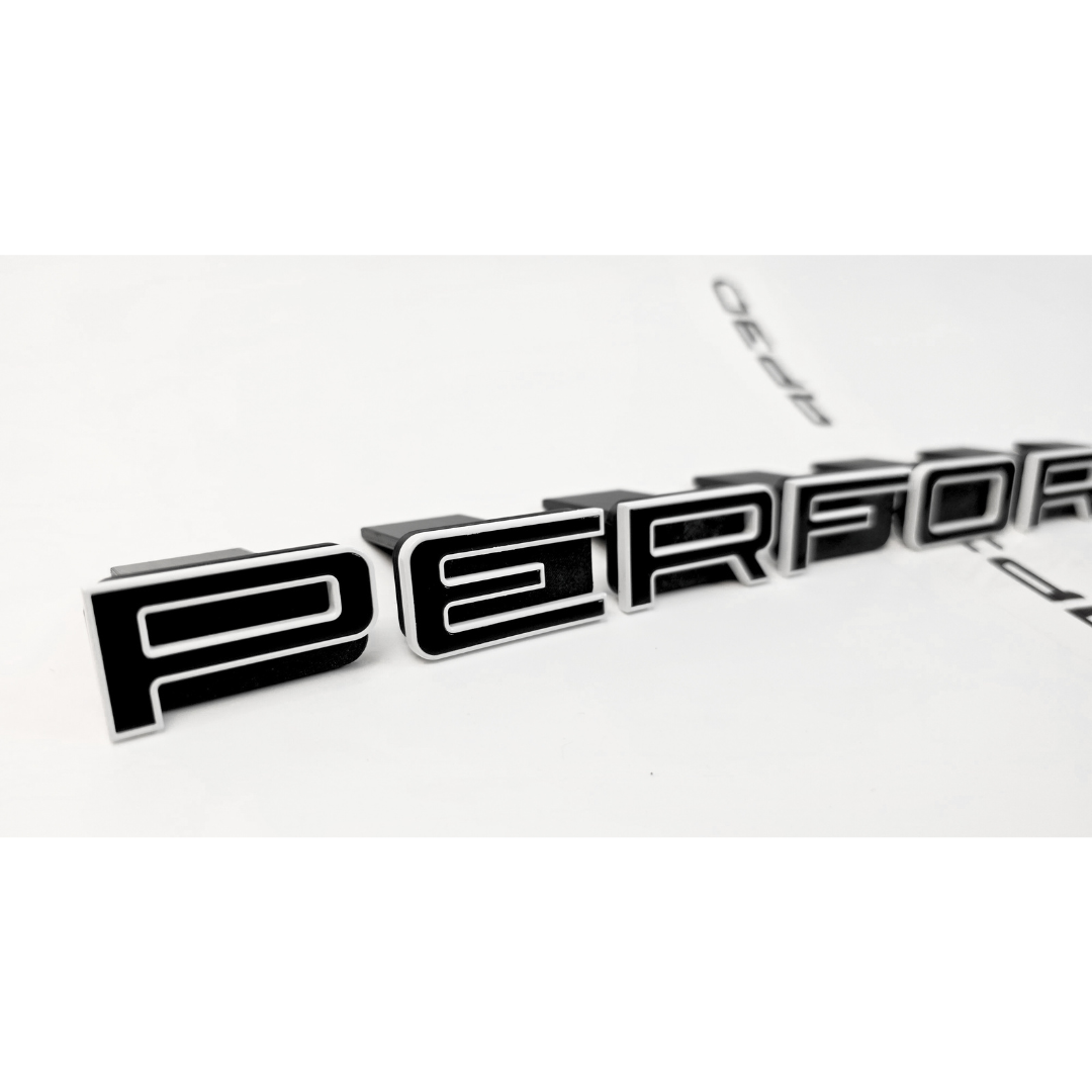 Performance Schriftzug 2 Farbig Hyundai i30N