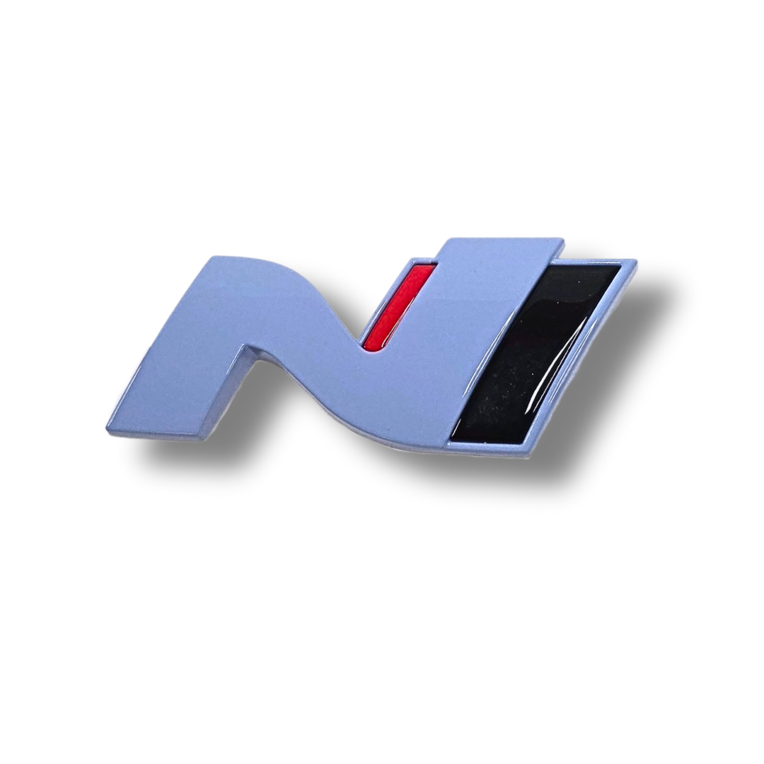 N Logo Emblem REAR Hyundai Kona N tailgate in custom color