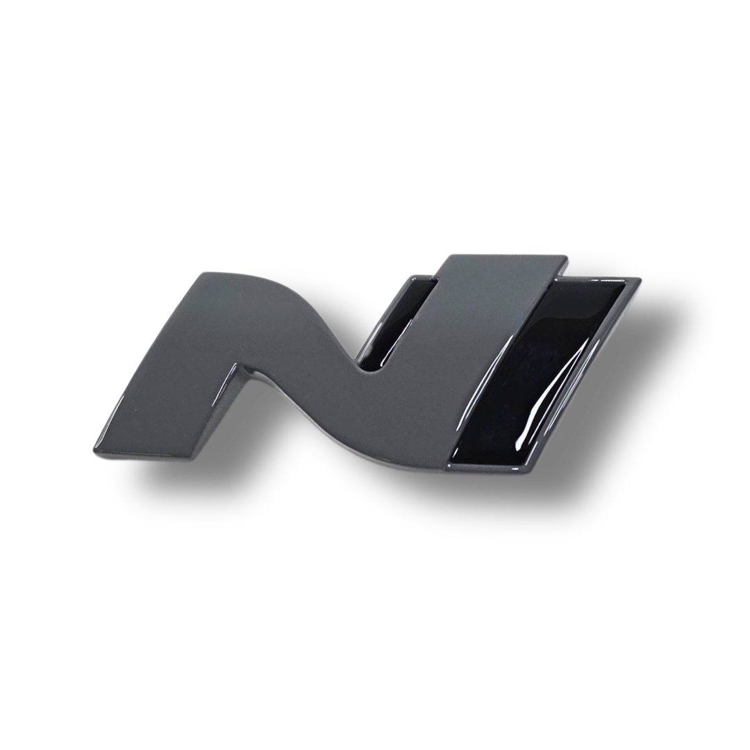 N Logo Emblem REAR Hyundai Kona N tailgate in custom color