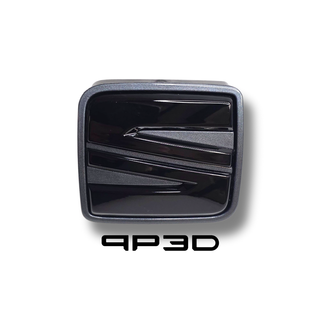 Emblème arrière de siège LEON 5F / IBIZA 6J Facelift (bouton arrière) pièce d'origine