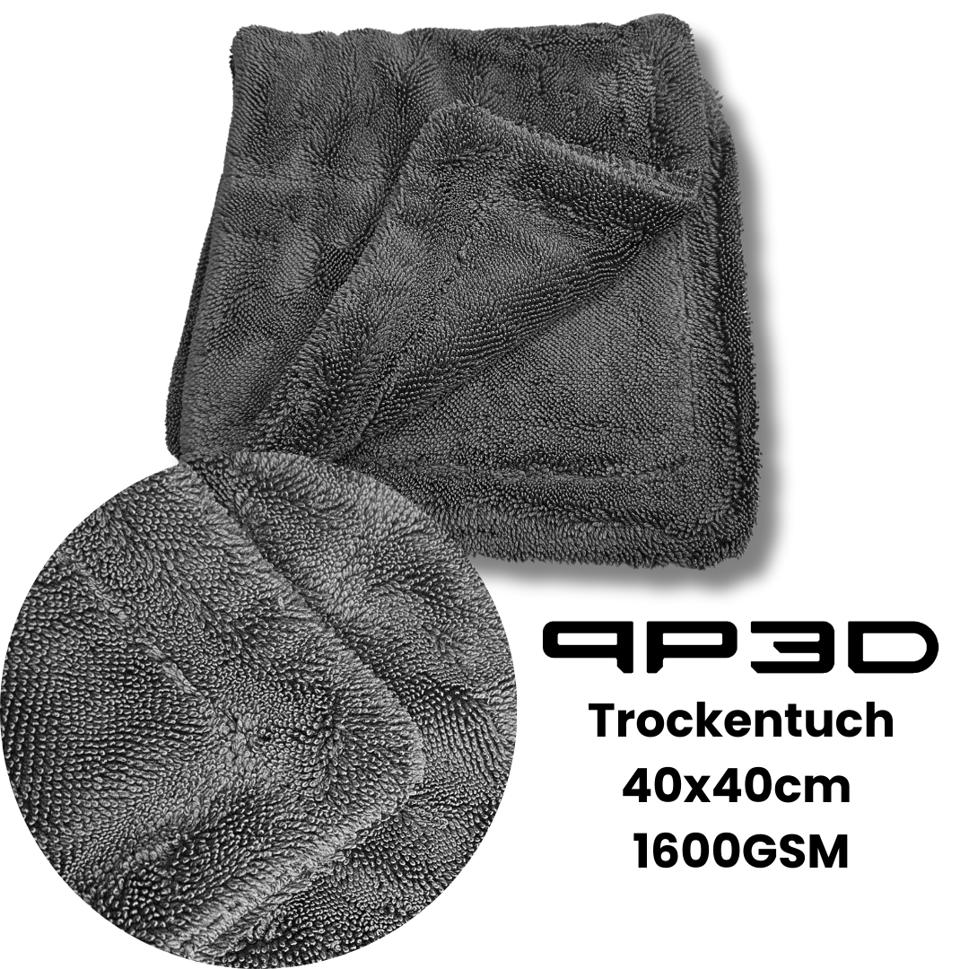 PP3D Trockentuch 40x40cm 1600GSM