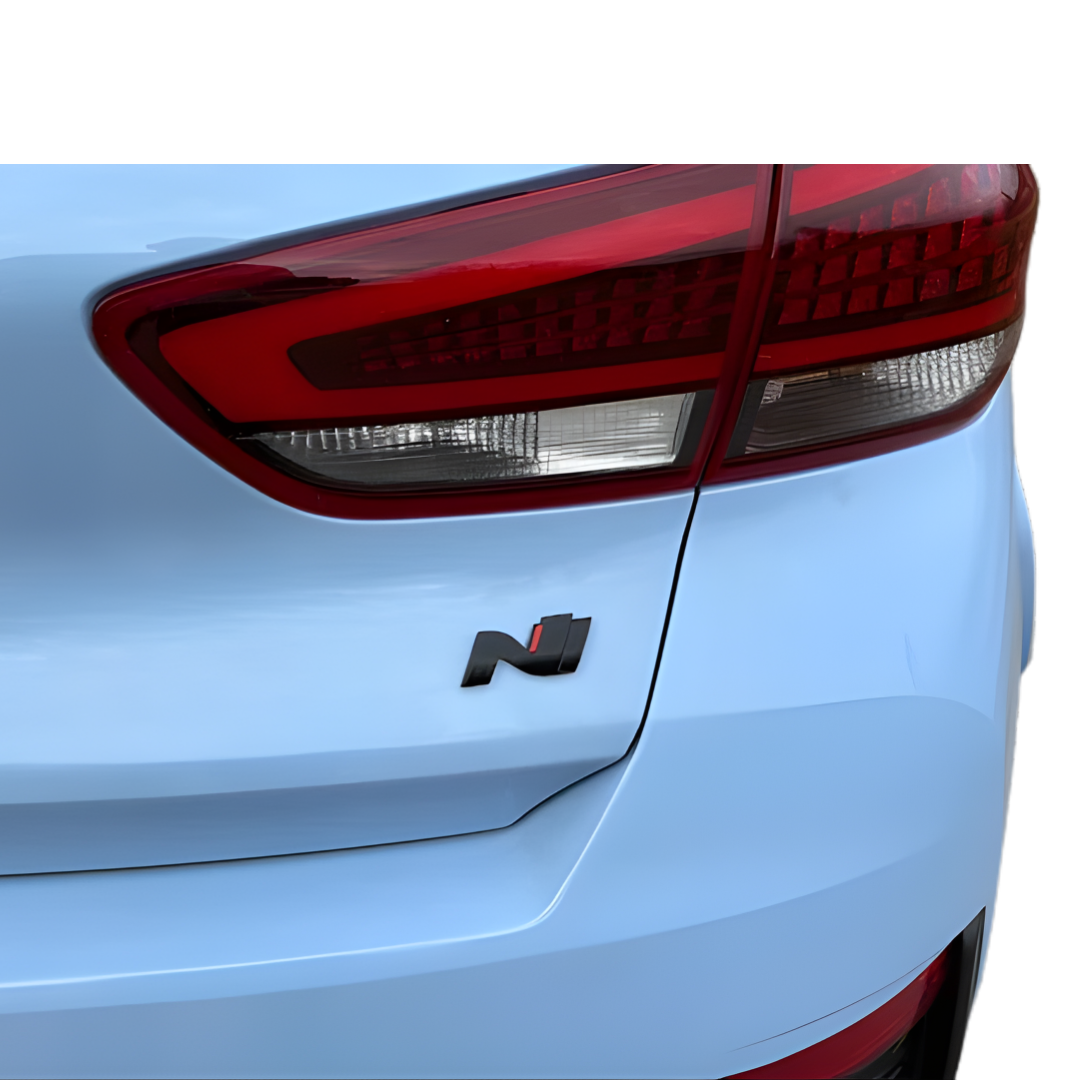 N Logo Emblem REAR Hyundai i30N tailgate in custom color