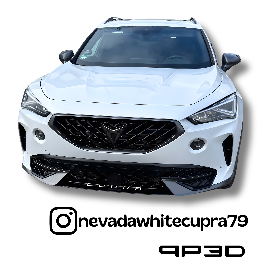 Cupra lettering for the Cupra Formentor in copper