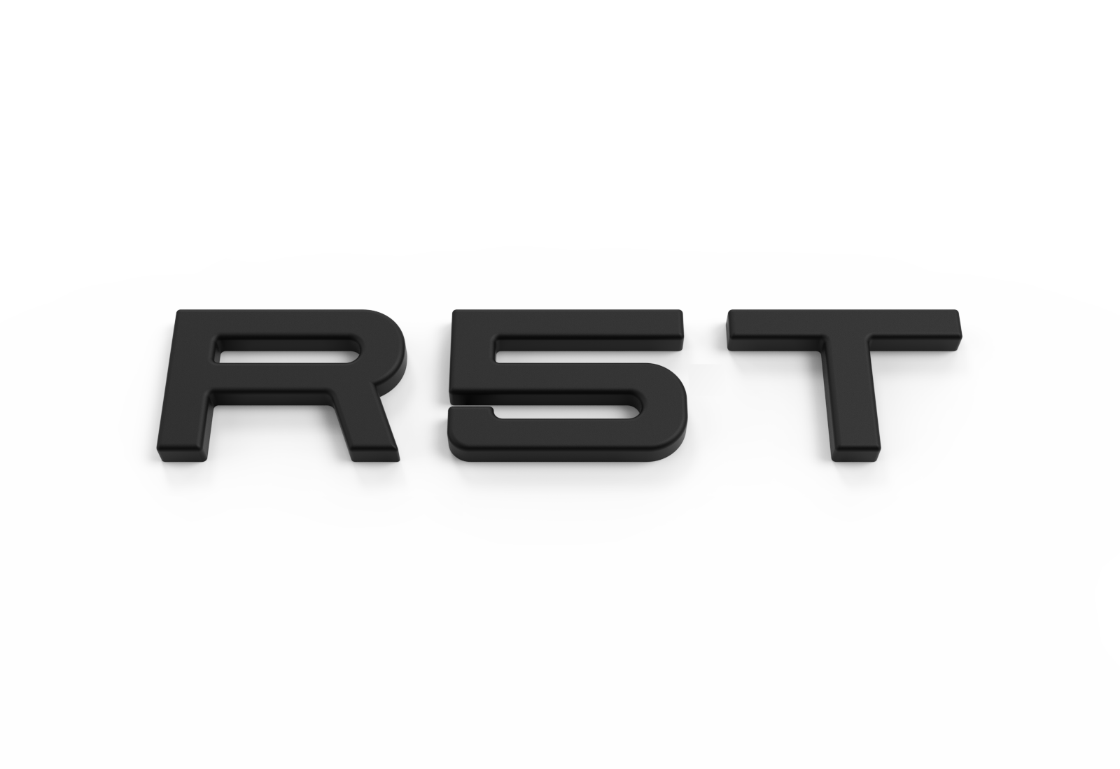 R5T lettering for Audi 5cyl. models SET right/left