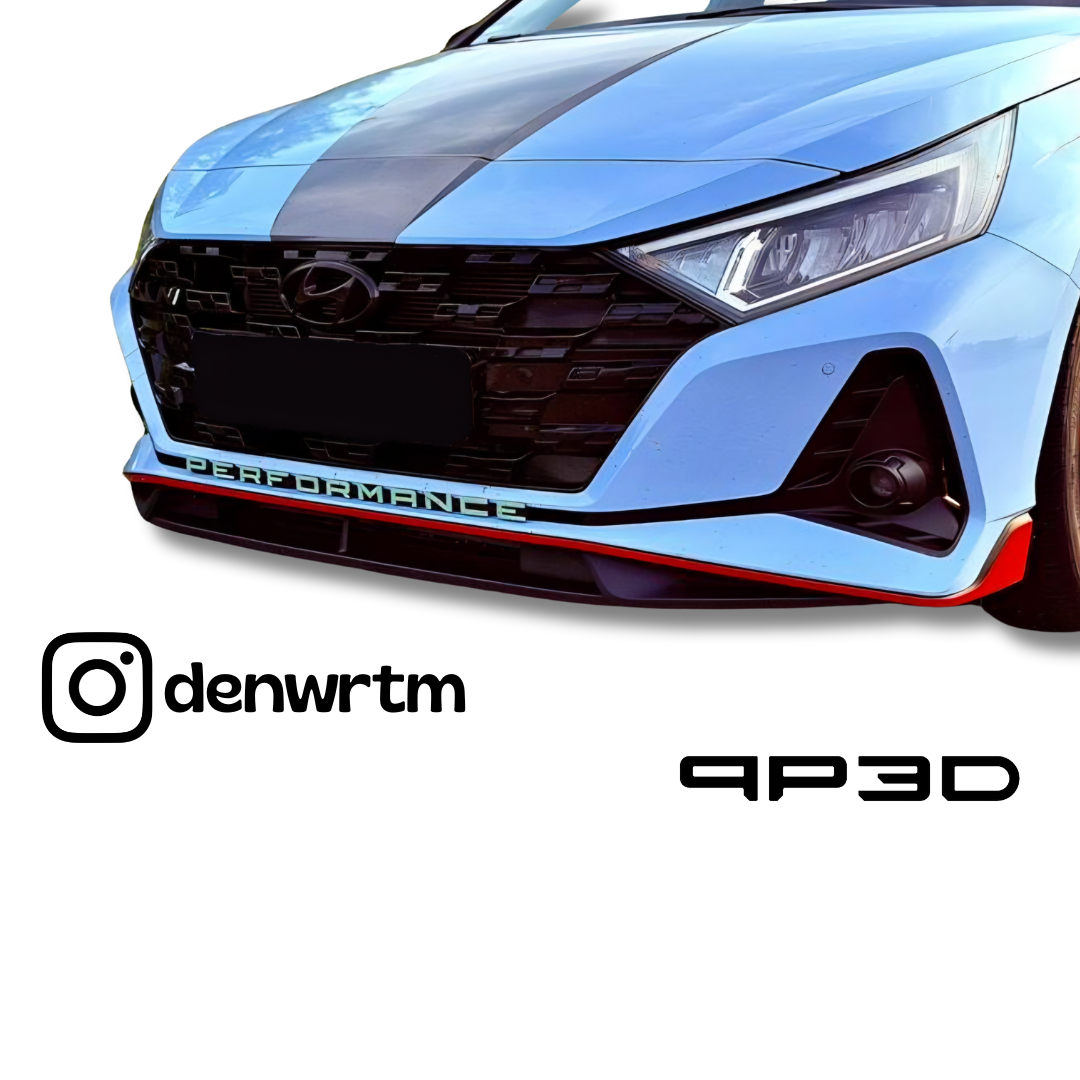 Performance Schriftzug in Wunschlackierung