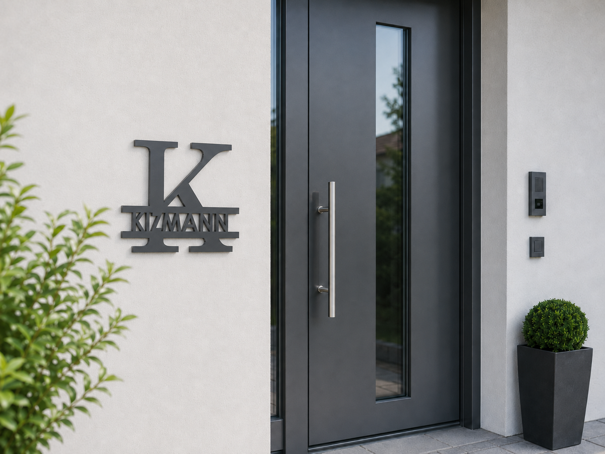 House Number / Name Plate personalized
