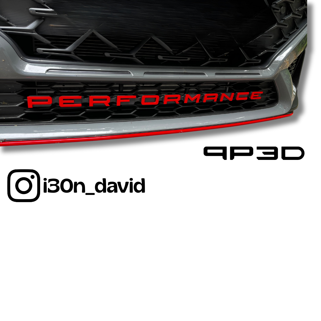 Performance lettering for Hyundai i30N