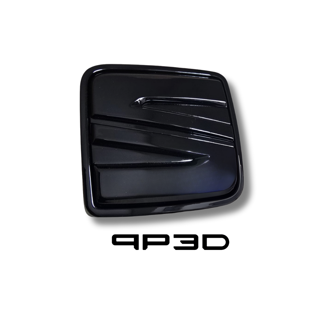 Emblème arrière de siège LEON 5F / IBIZA 6J Facelift (bouton arrière) pièce d'origine