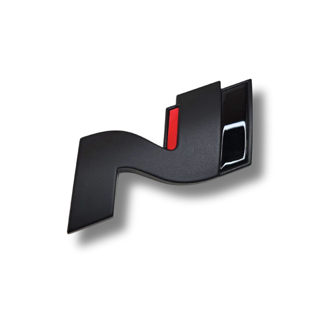 N Logo Emblem Hyundai i20N & i30N & Kona N front grille in custom color