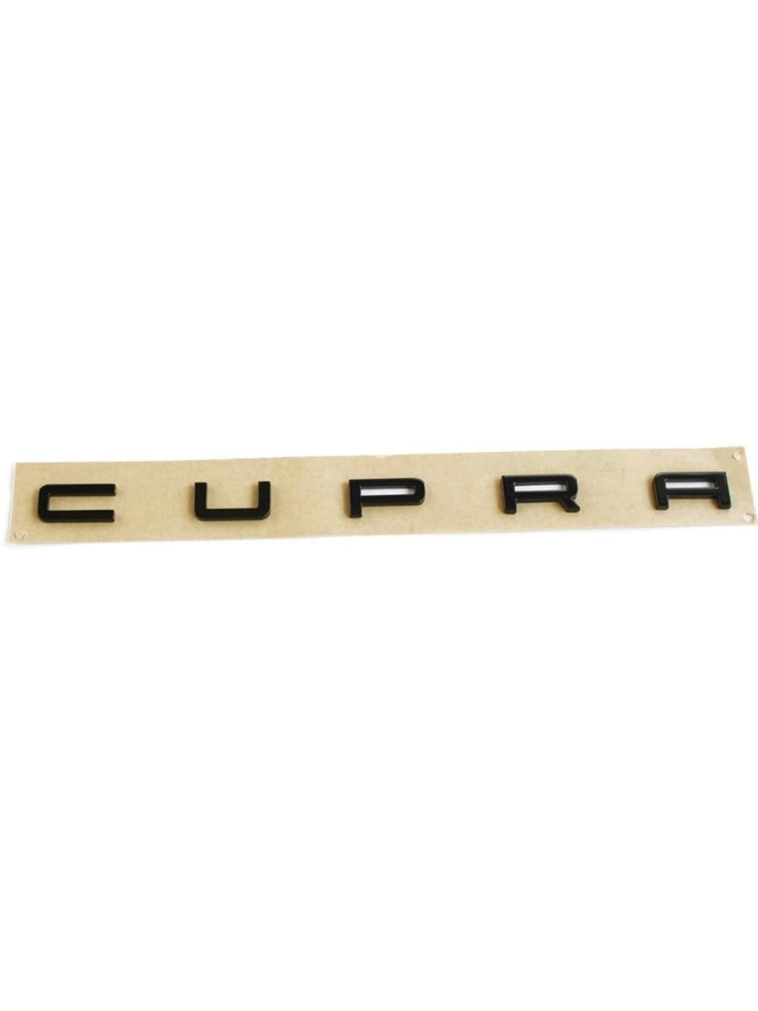 Original Cupra lettering tailgate black glossy or other colors